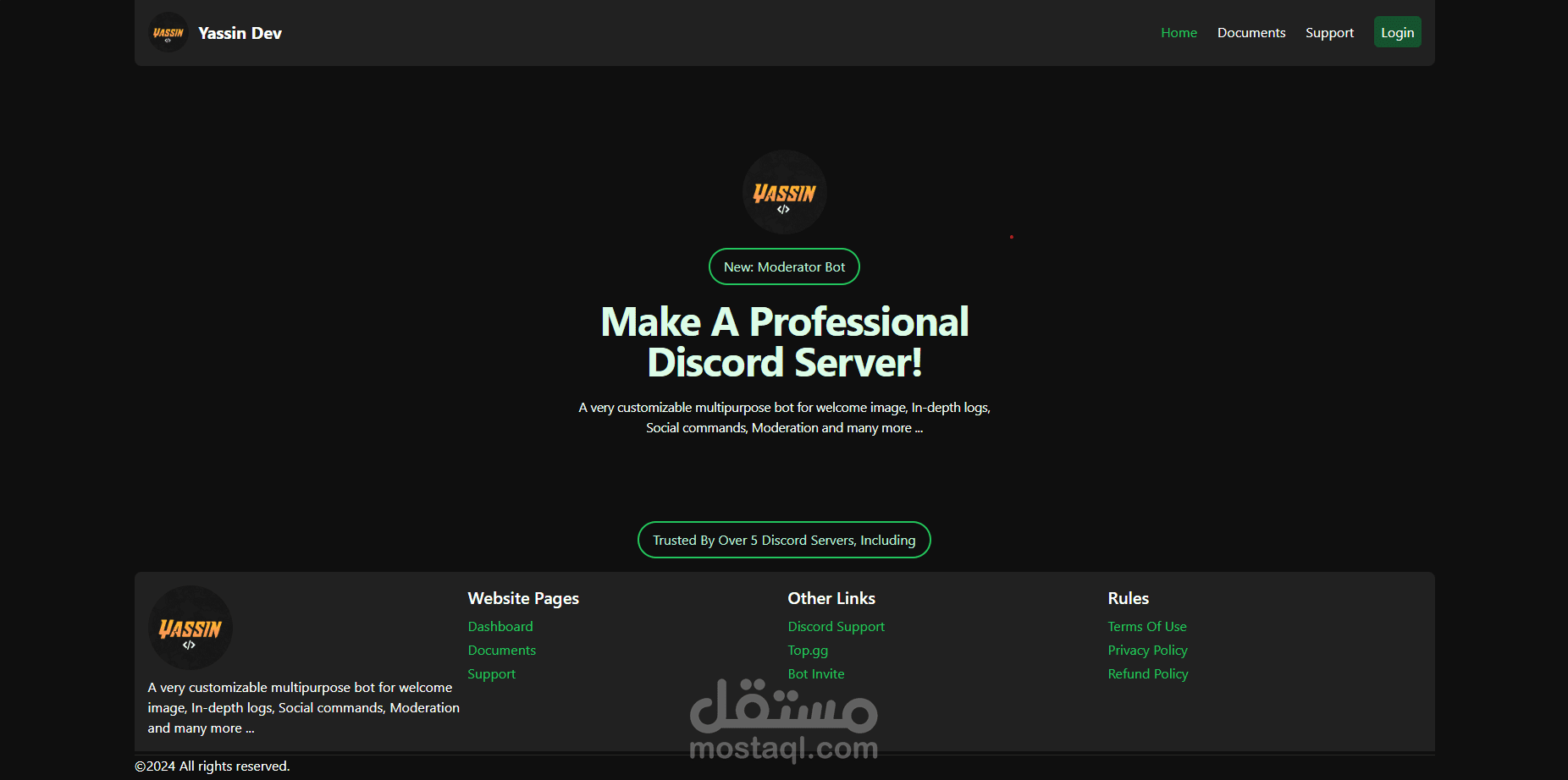 Discord Home Application
