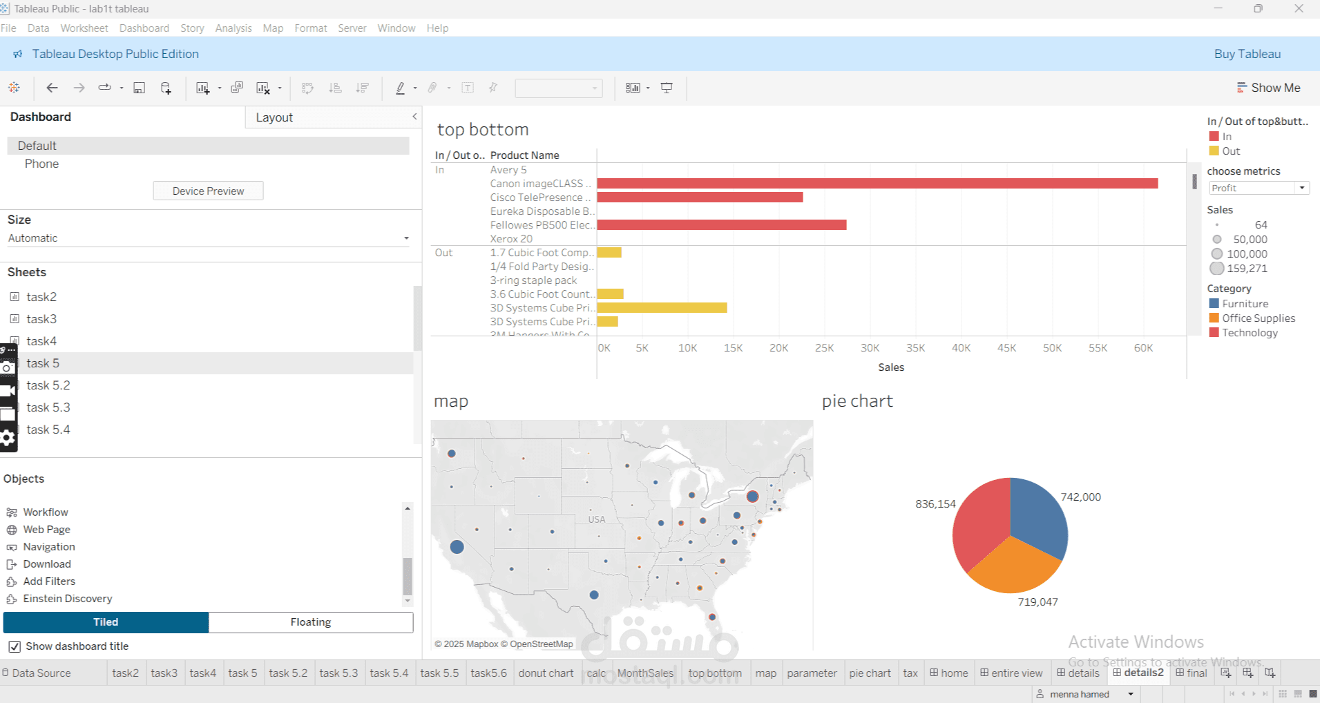 “تحليل البيانات وإنشاء لوحات تحكم تفاعلية احترافية باستخدام Tableau”