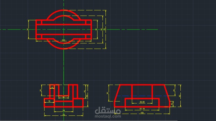 شرح اساسيات الرسم الهندسى باستخدام الاتوكاد