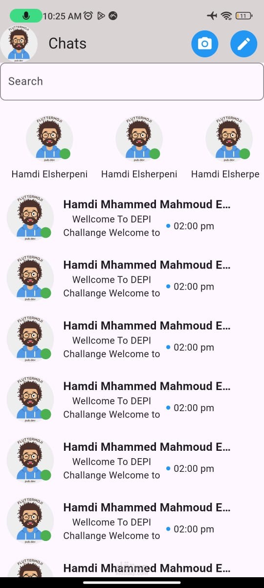 انشاء تطبيق مسنجر (لتوصل مع الاشخاص)