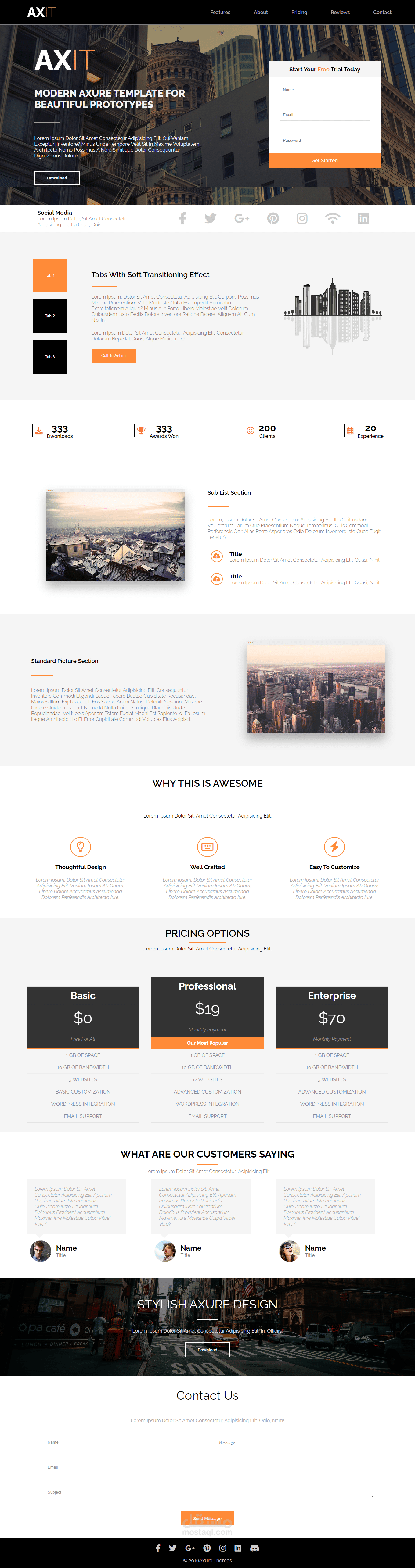 ِAxit-Front-End Website