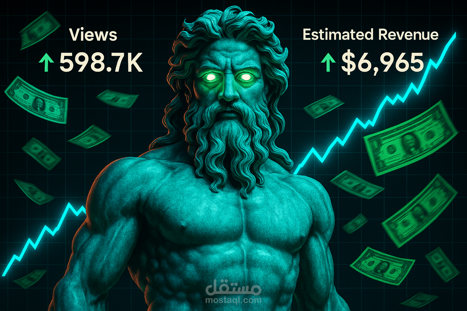 ثمنيل احترافى لليوتيوب