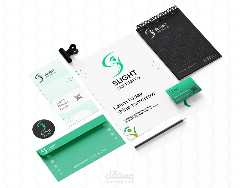 إعادة تصميم شعار + هوية بصرية كاملة (Logo Redesign & Visual Identity)