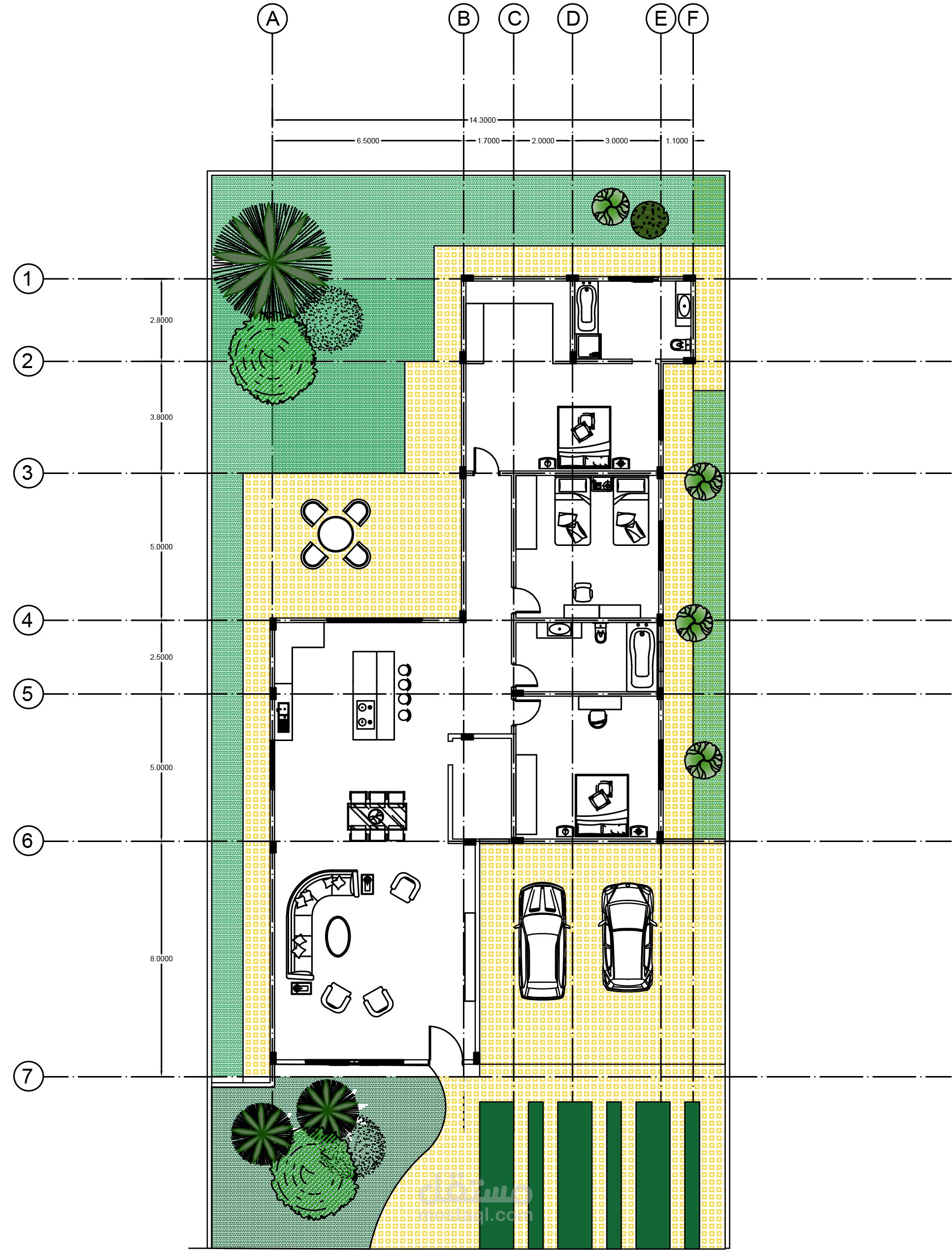 Plan villa