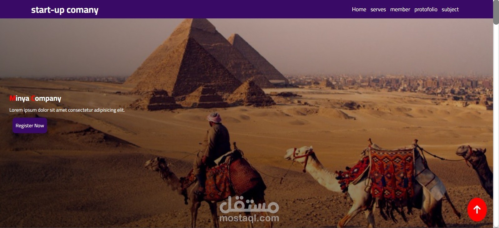 Develop an interactive website to promote tourism in the region
