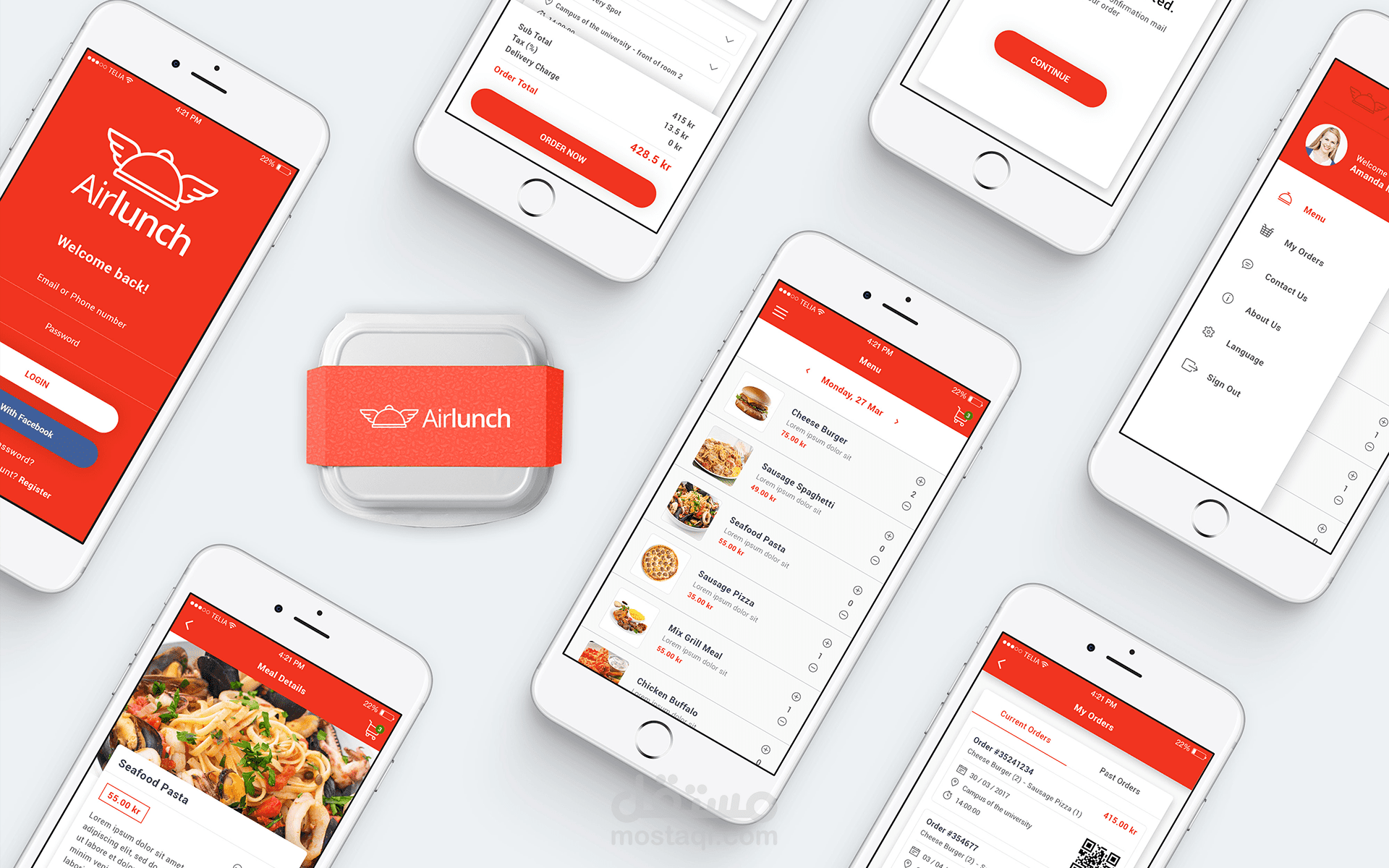 Airlunch - iOS Mobile App