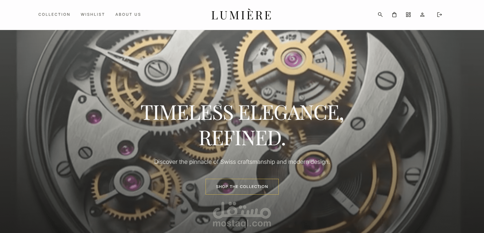 تطوير متجر إلكتروني متكامل (E-commerce Platform) بتصميم عصري وأداء فائق