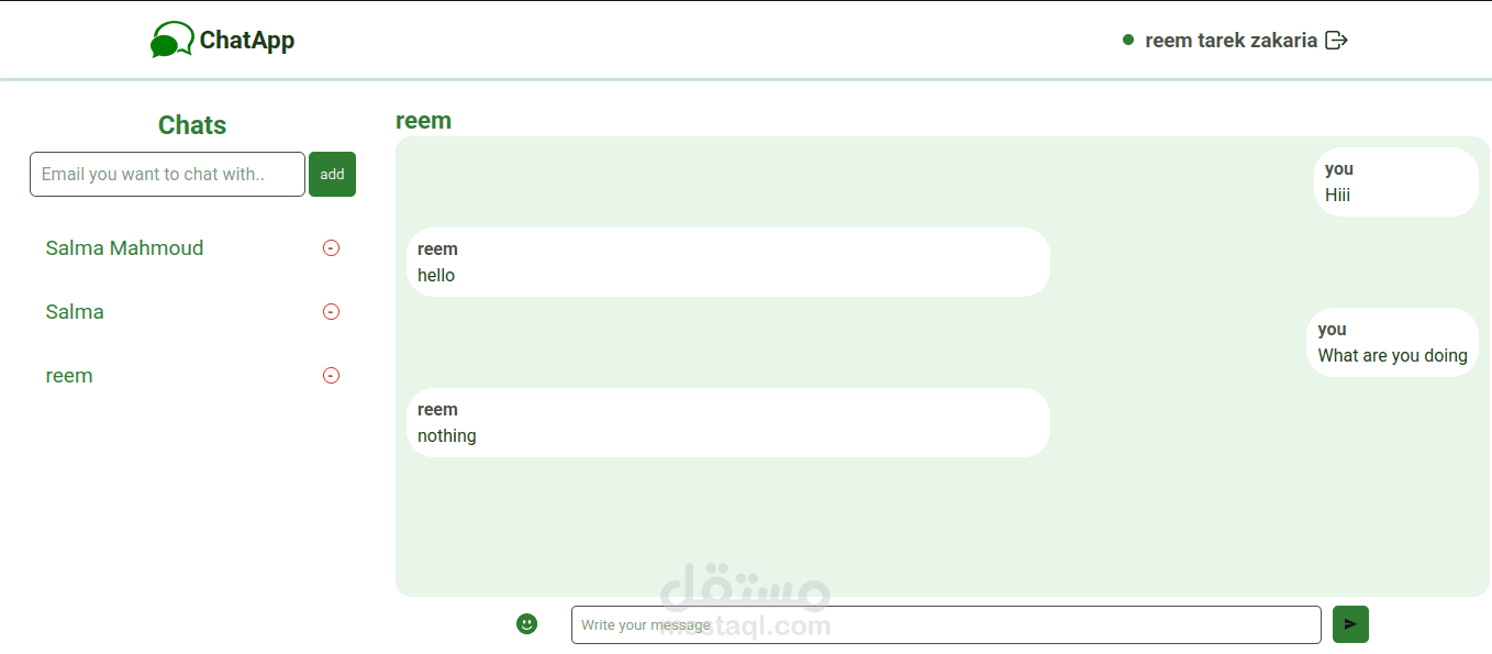 chat app