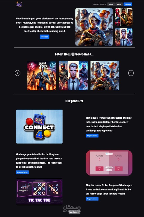 " Good Game " Gaming Platform
