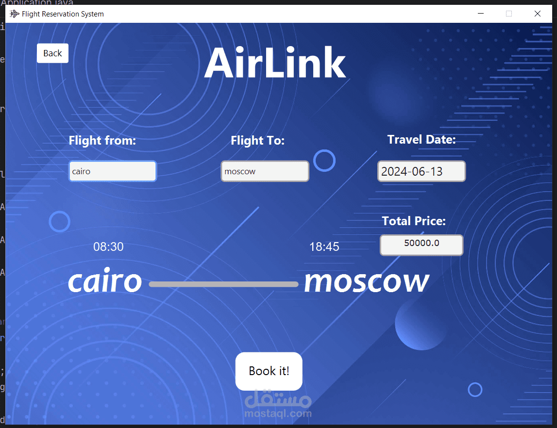 Flight Reservation System