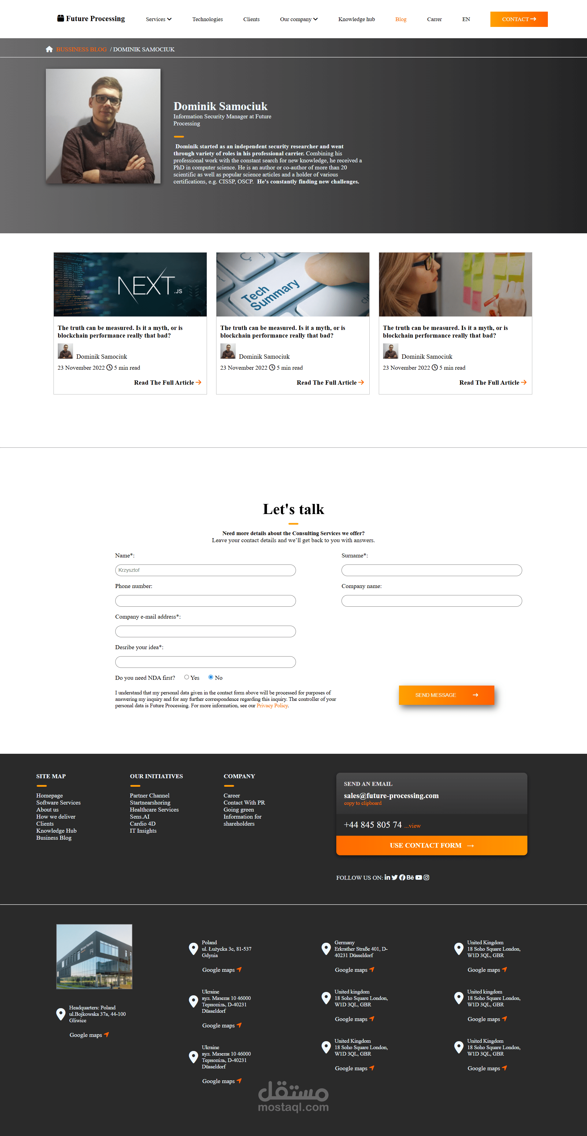 تصميم موقع باستخدام HTML و CSS