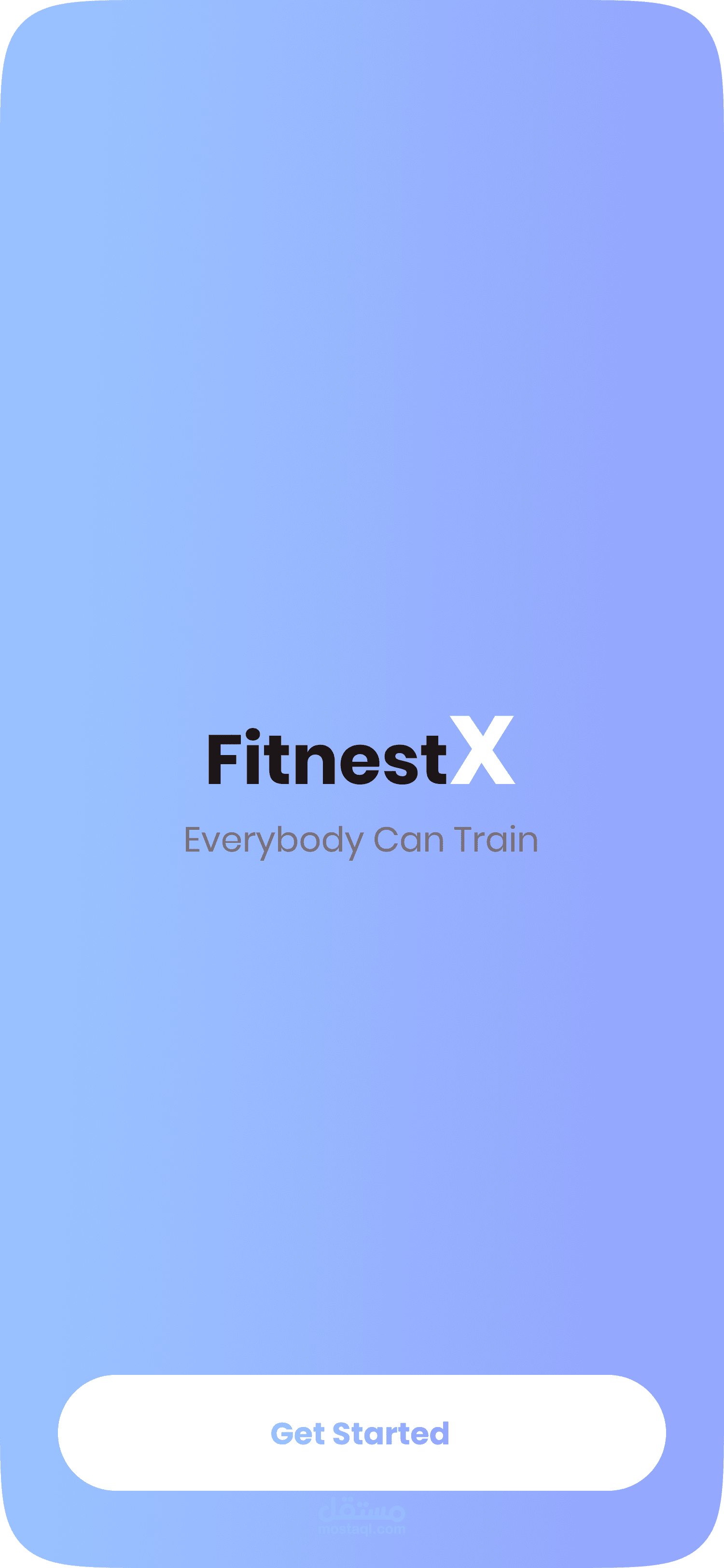 FitnestX Mobile app