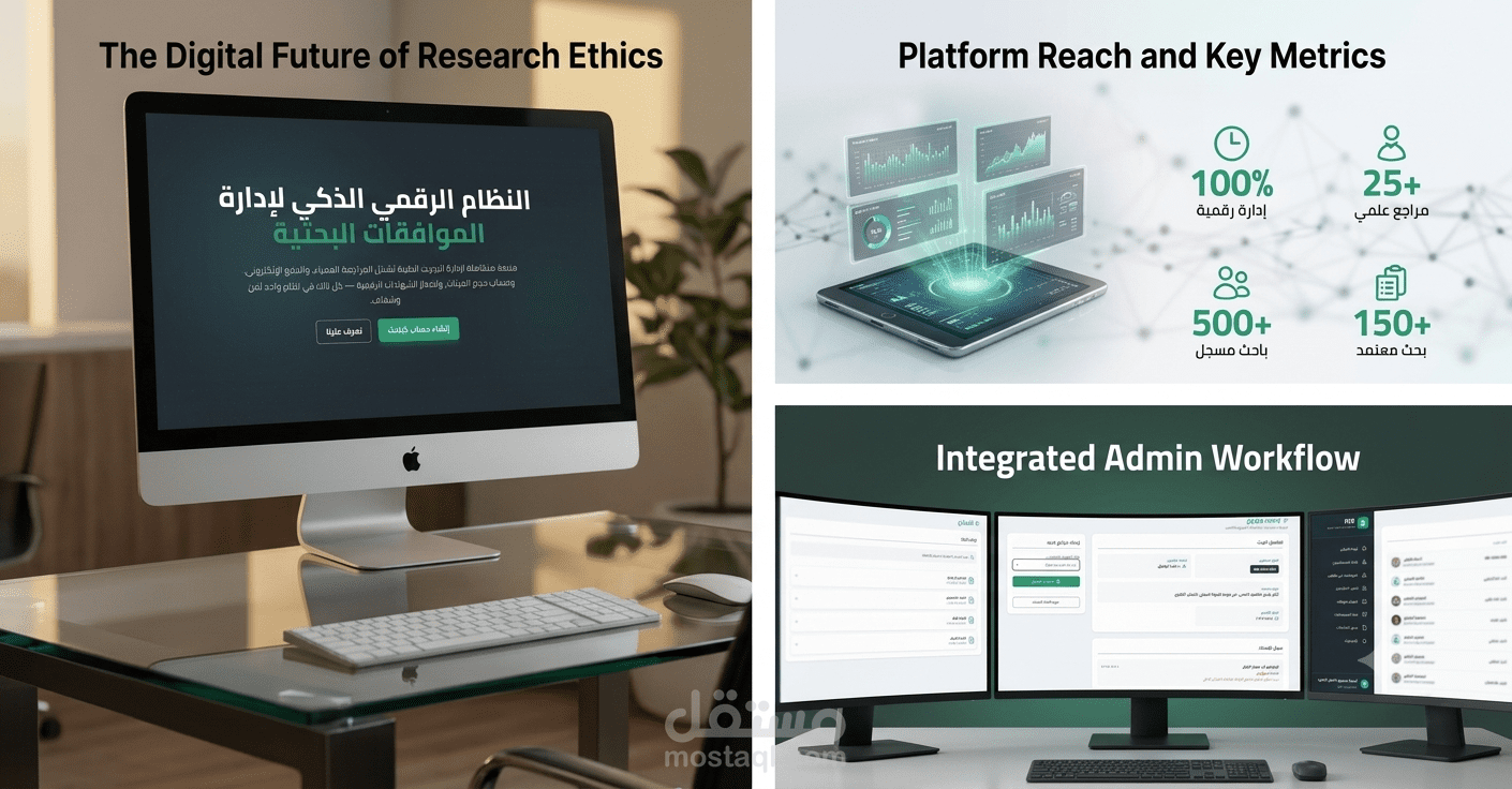 نظام إدارة الموافقات البحثية (IRB) لكلية الطب