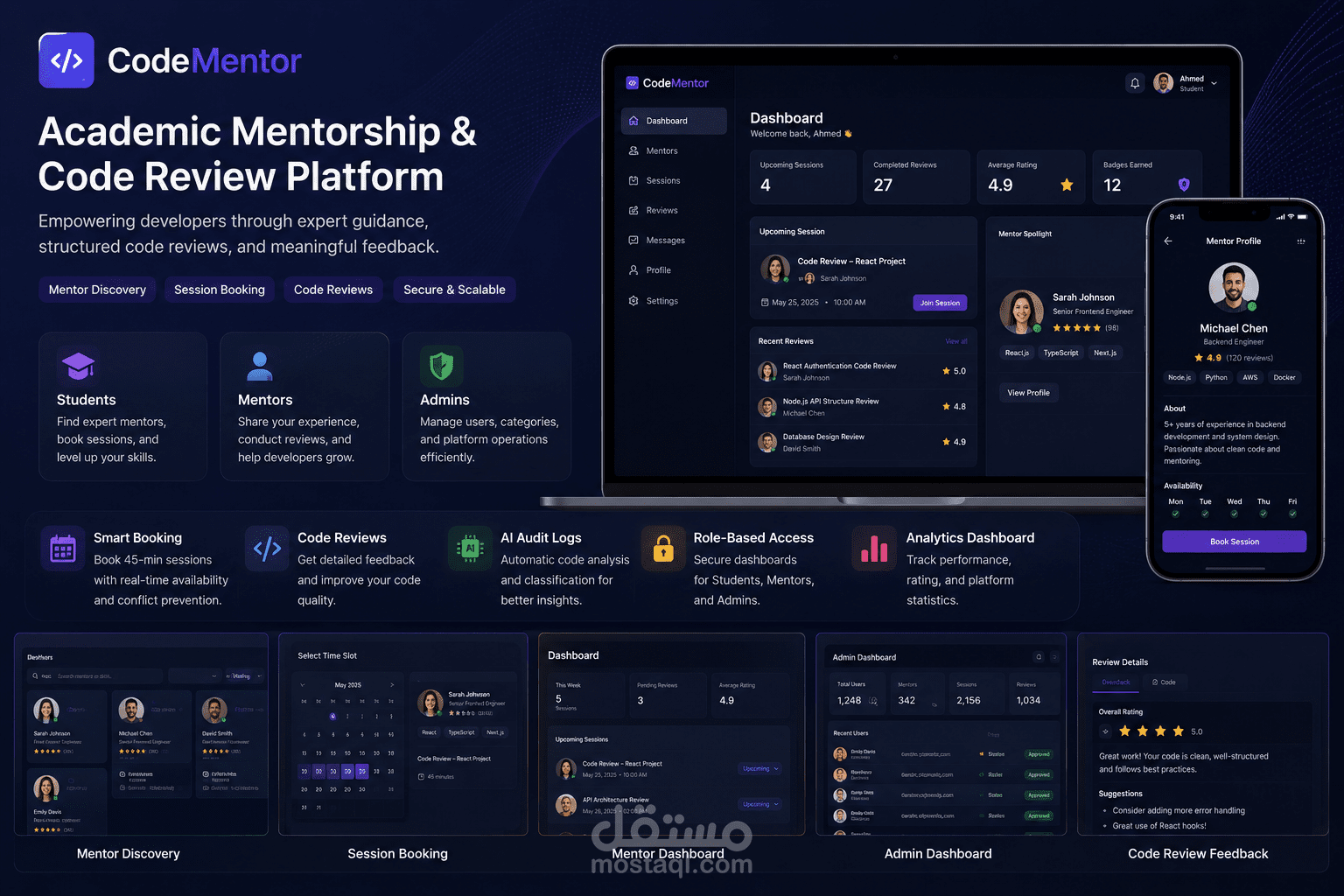 Elevate — منصة الإرشاد التقني ومراجعة الأكواد