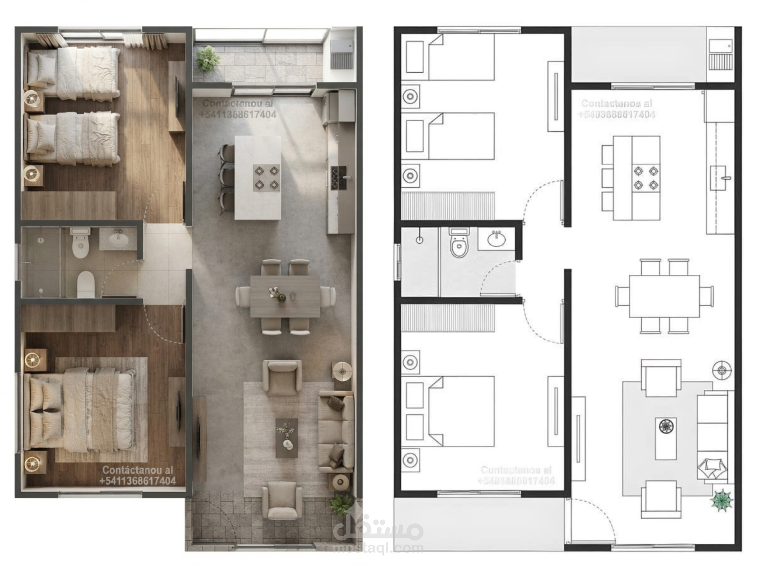 اظهار  واقعي ل plans