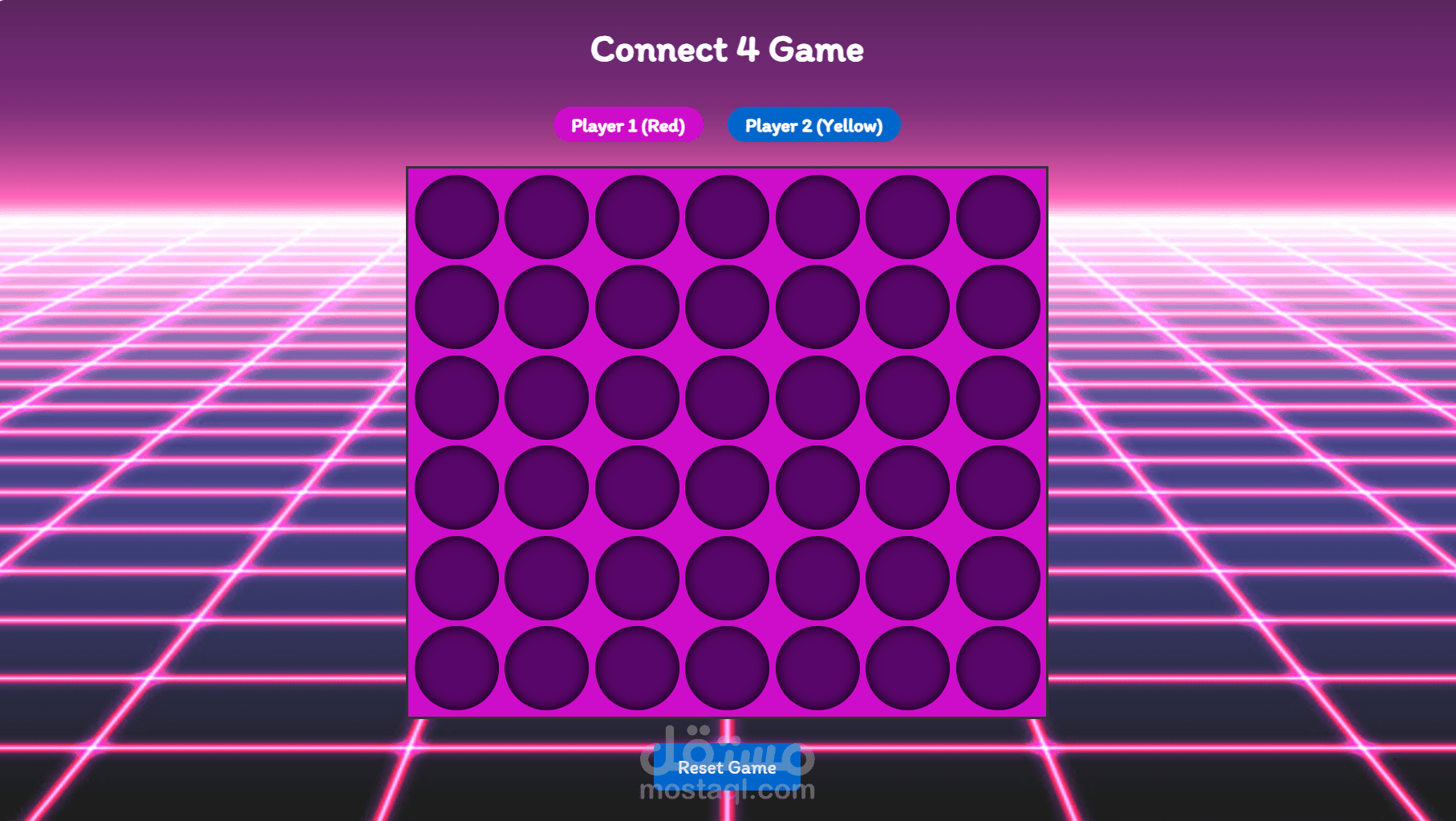 Personal Job (Connect 4 game)