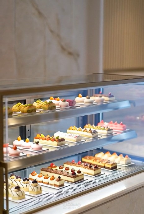 إعلان محل حلويات بالذكاء الاصطناعي