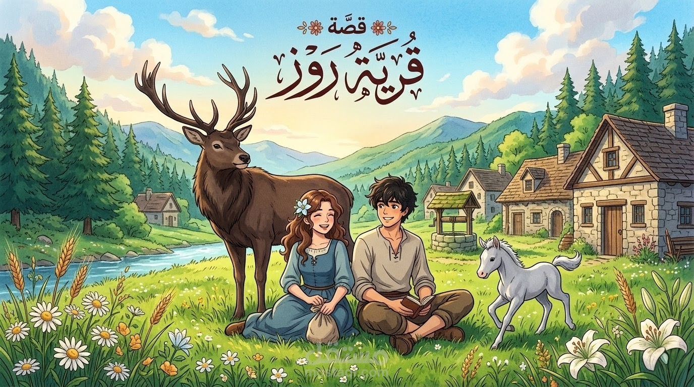 سيناريو "قرية روز" | قصة نوستالجية ريفية بستايل أنميات التسعينات
