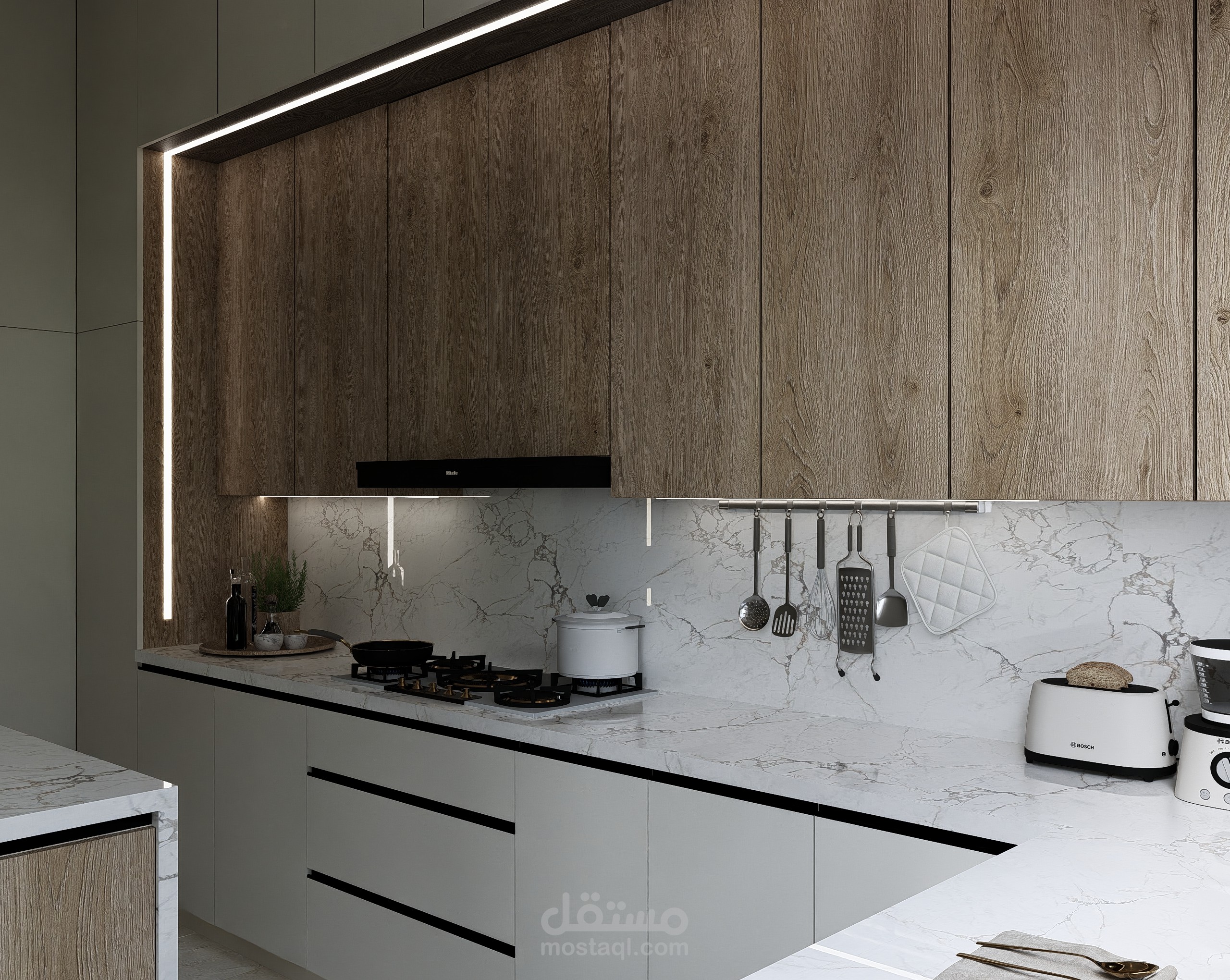 تصميم مطبخ مودرن