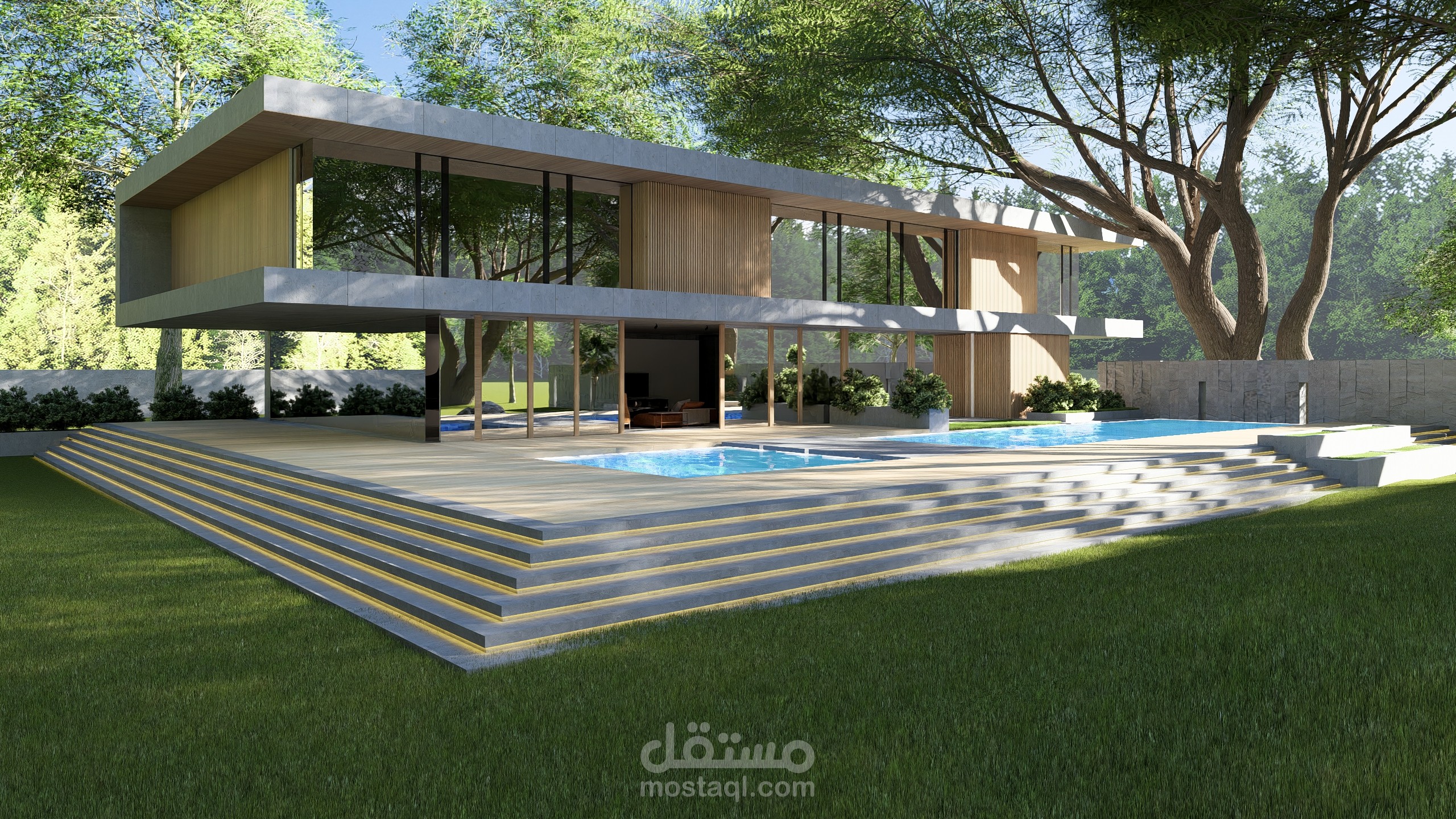 فيلا بتصميم مميز في المملكه السعوديه الرياض