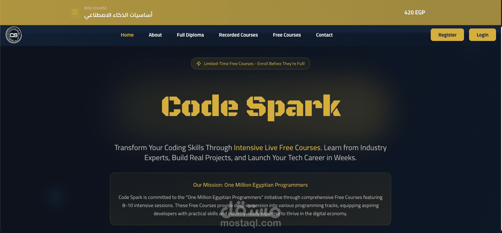 Code Spark LMS Platform