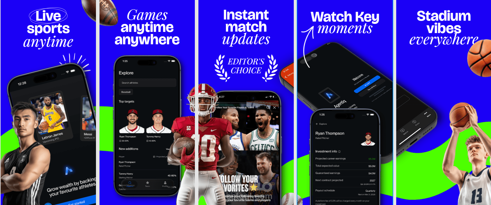 تطبيق الاستثماري الرياضي - أجينتيك