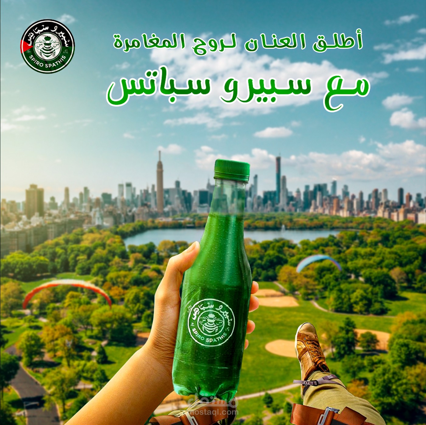 اعلان سوشيال ميديا لمشروب سبيروسباتس