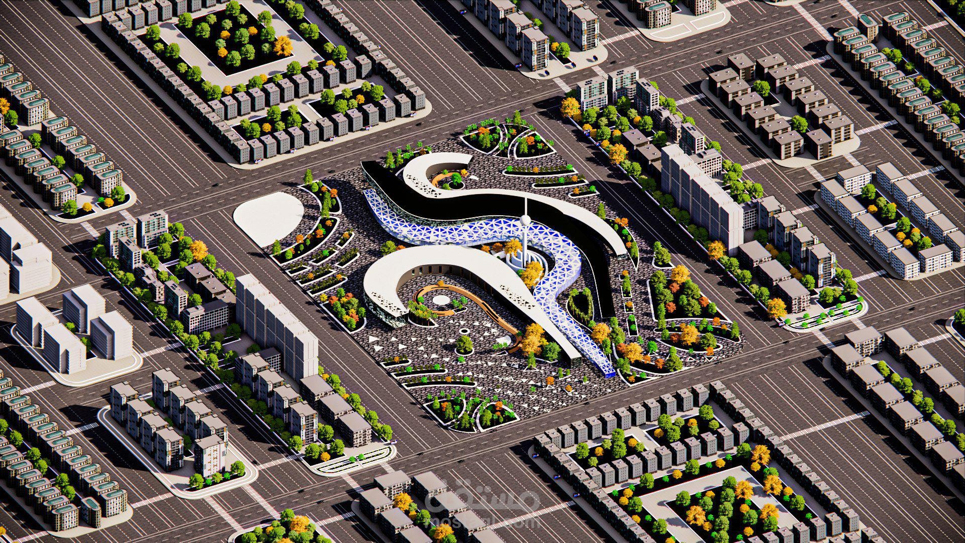 مشاريع متعددة في برنامج الريفيت