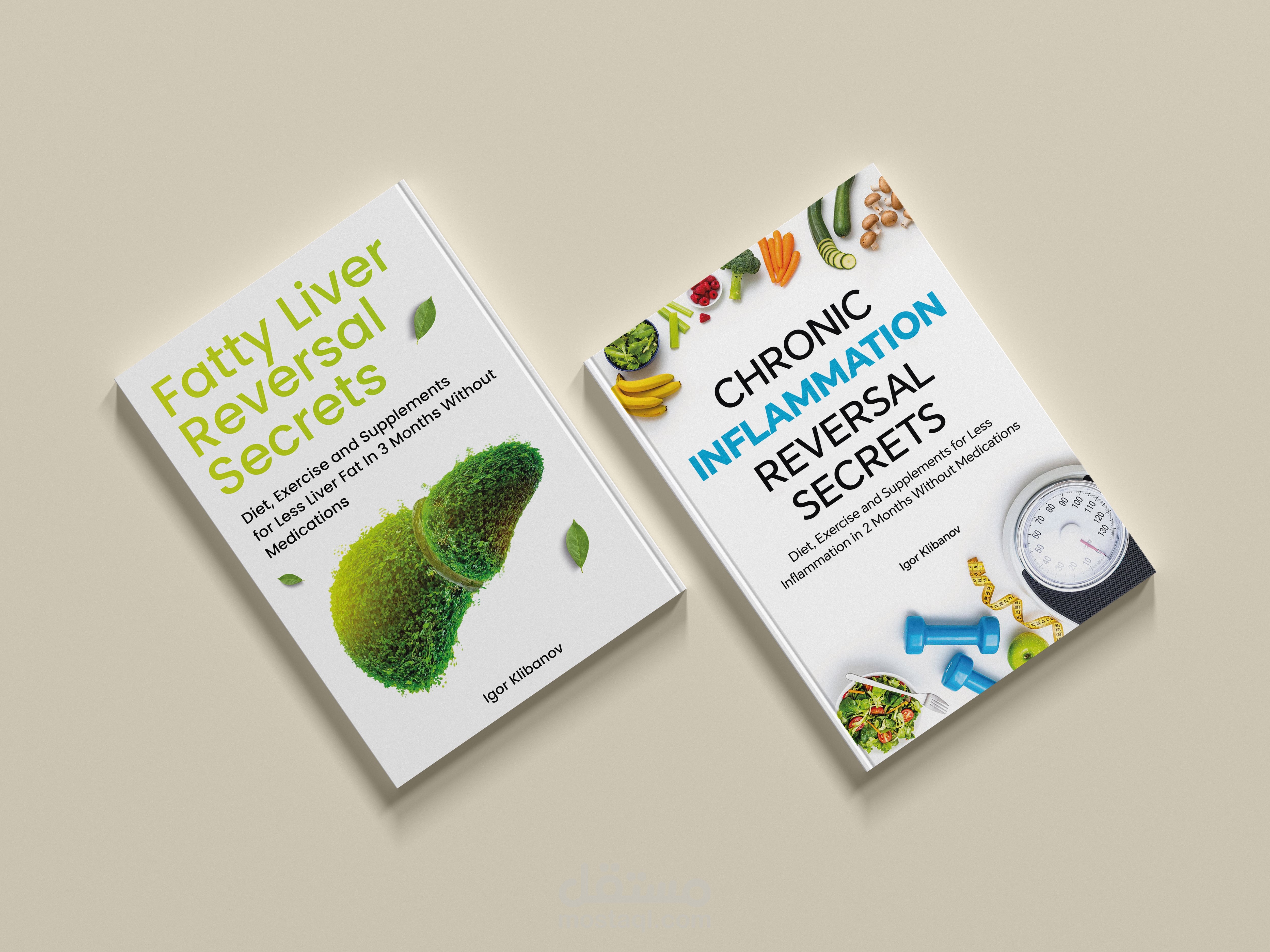 تصميم عدد من أغلفة الكتب للكاتب الكندي إغور كليبانوف