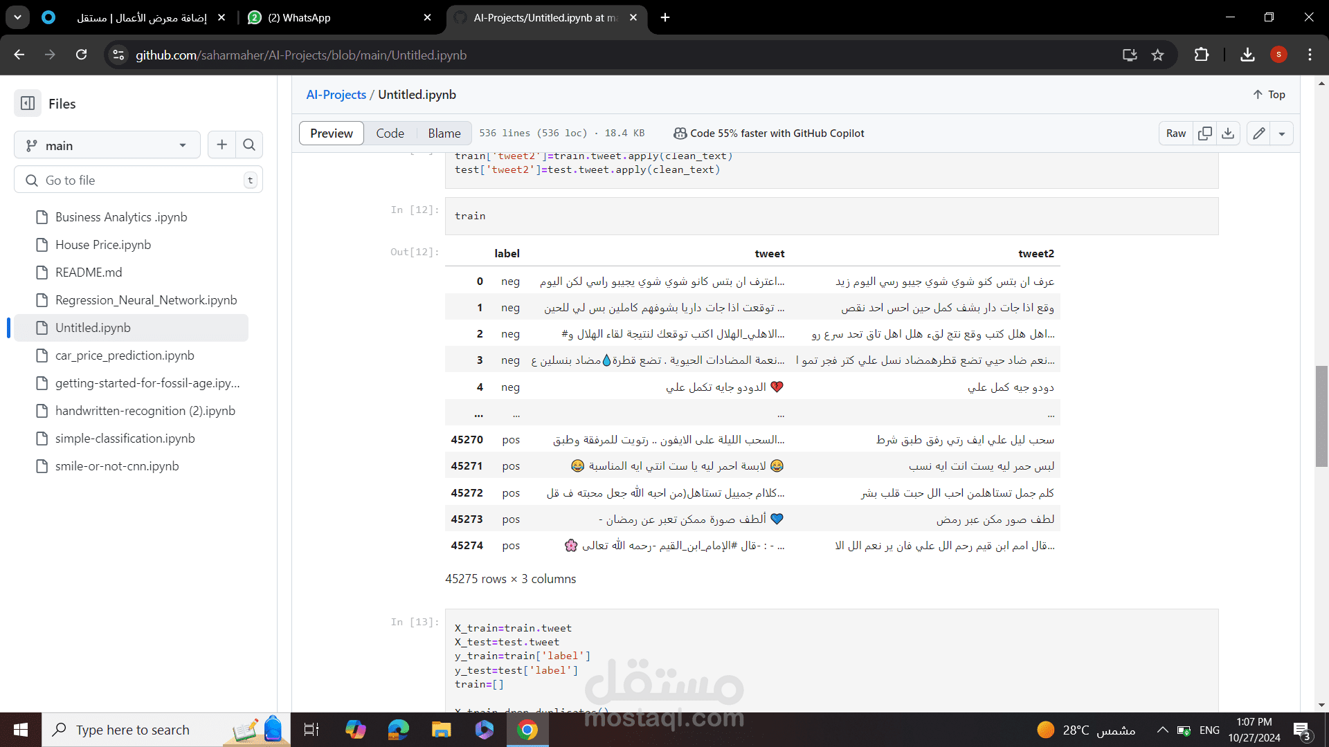 Sentiment Analysis