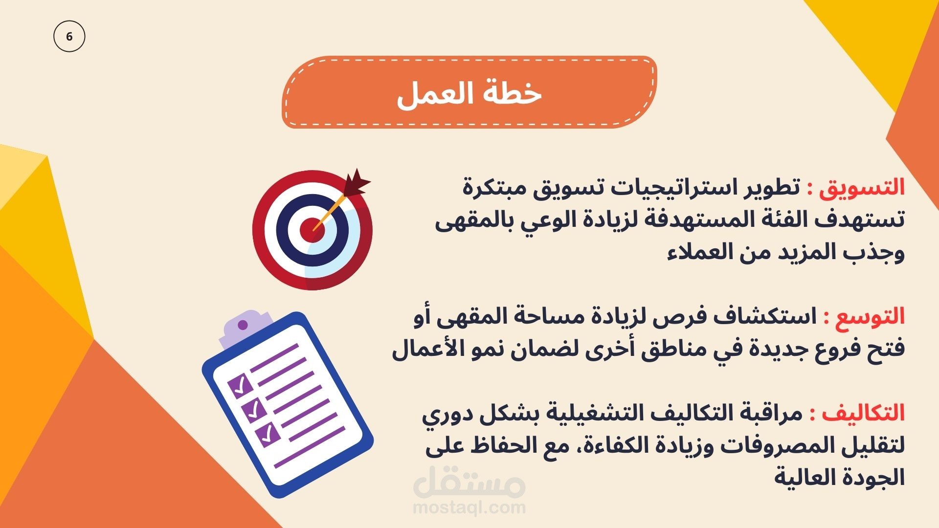 عرض تقديمى لمقهى " بساطة "