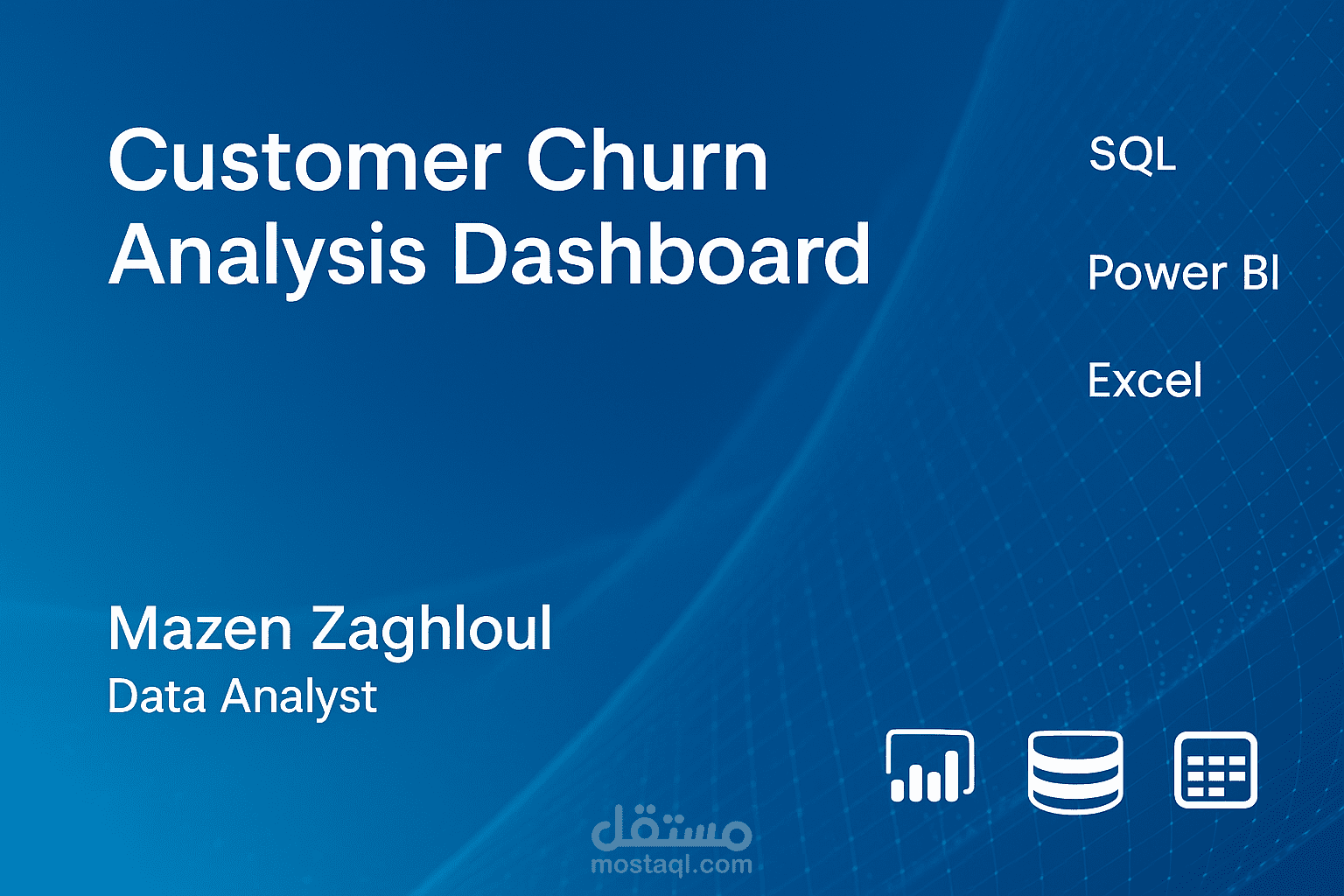 Customer Churn Dashboard (Vodafone style)