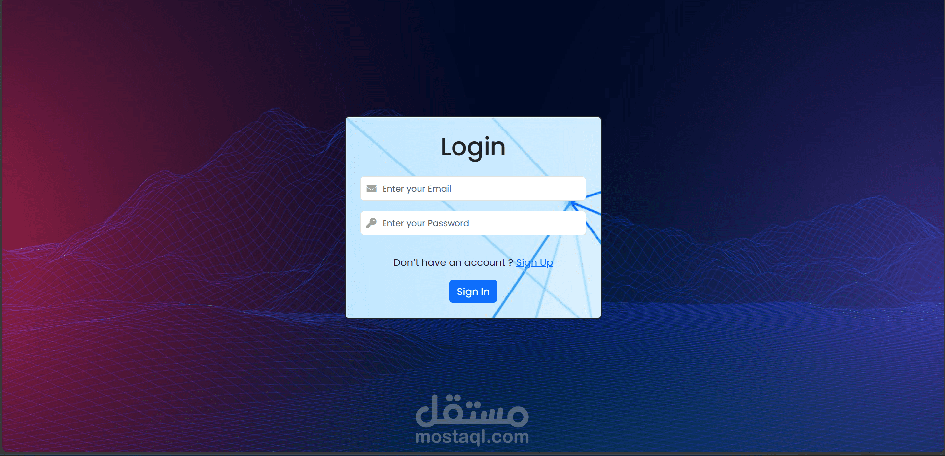 Creat Login [Json]