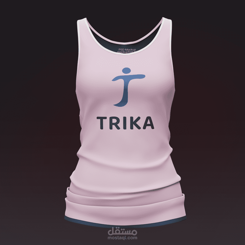 تصميم لوجو لبراند ملابس رياضية نسائية (TRIKA)