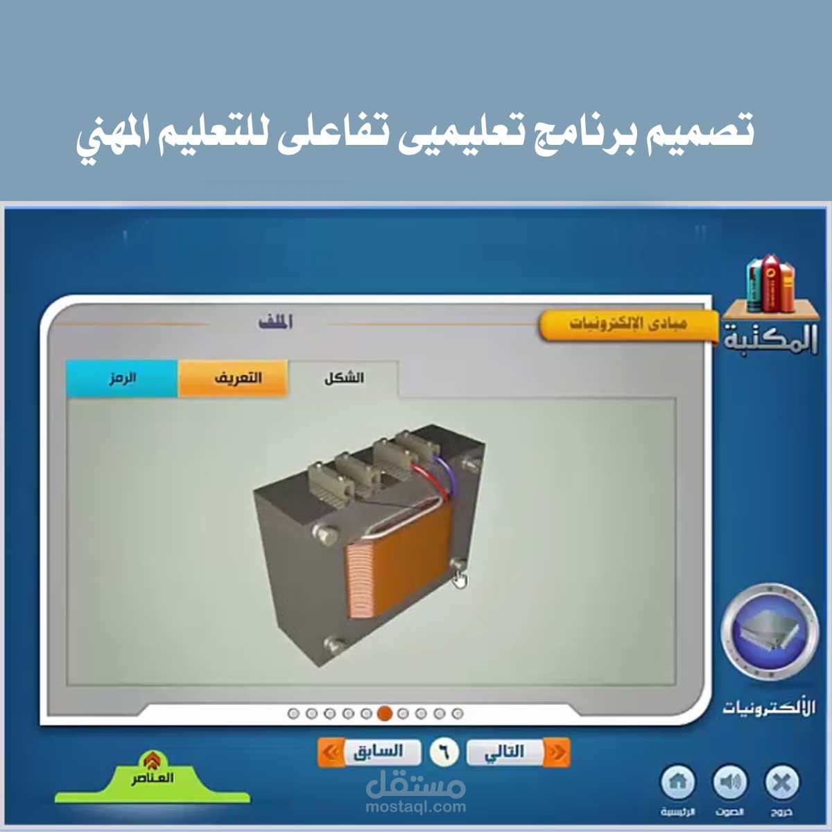 المحتوى العلمى للإلكترونيات والمحمول