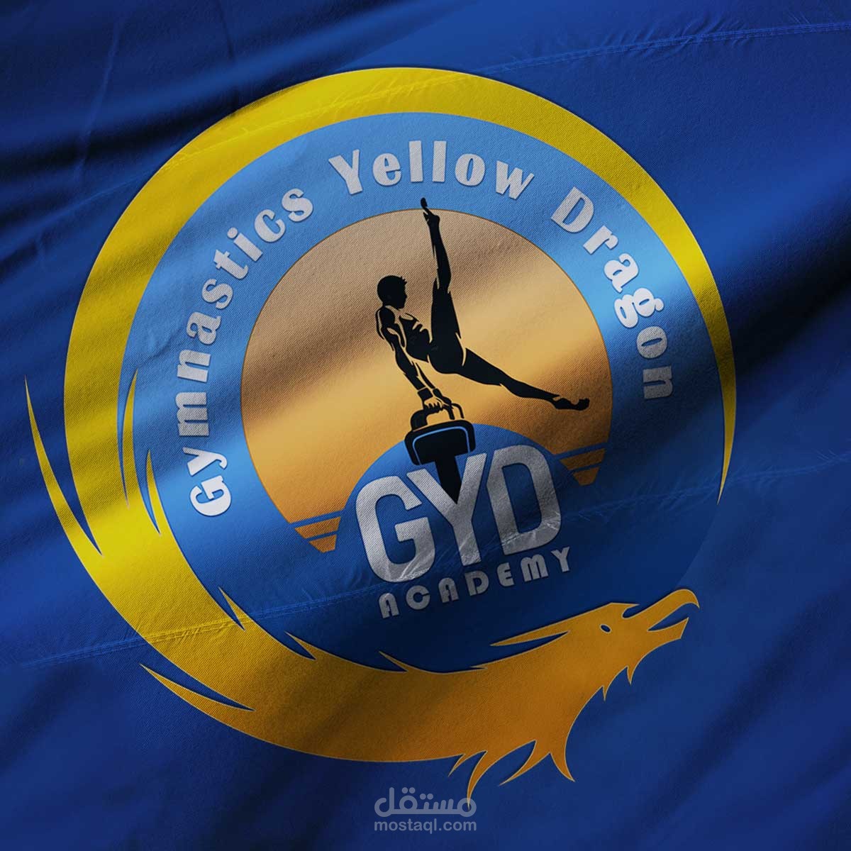 تصميم شعار (logo ) لصالة العاب  Gymnastics