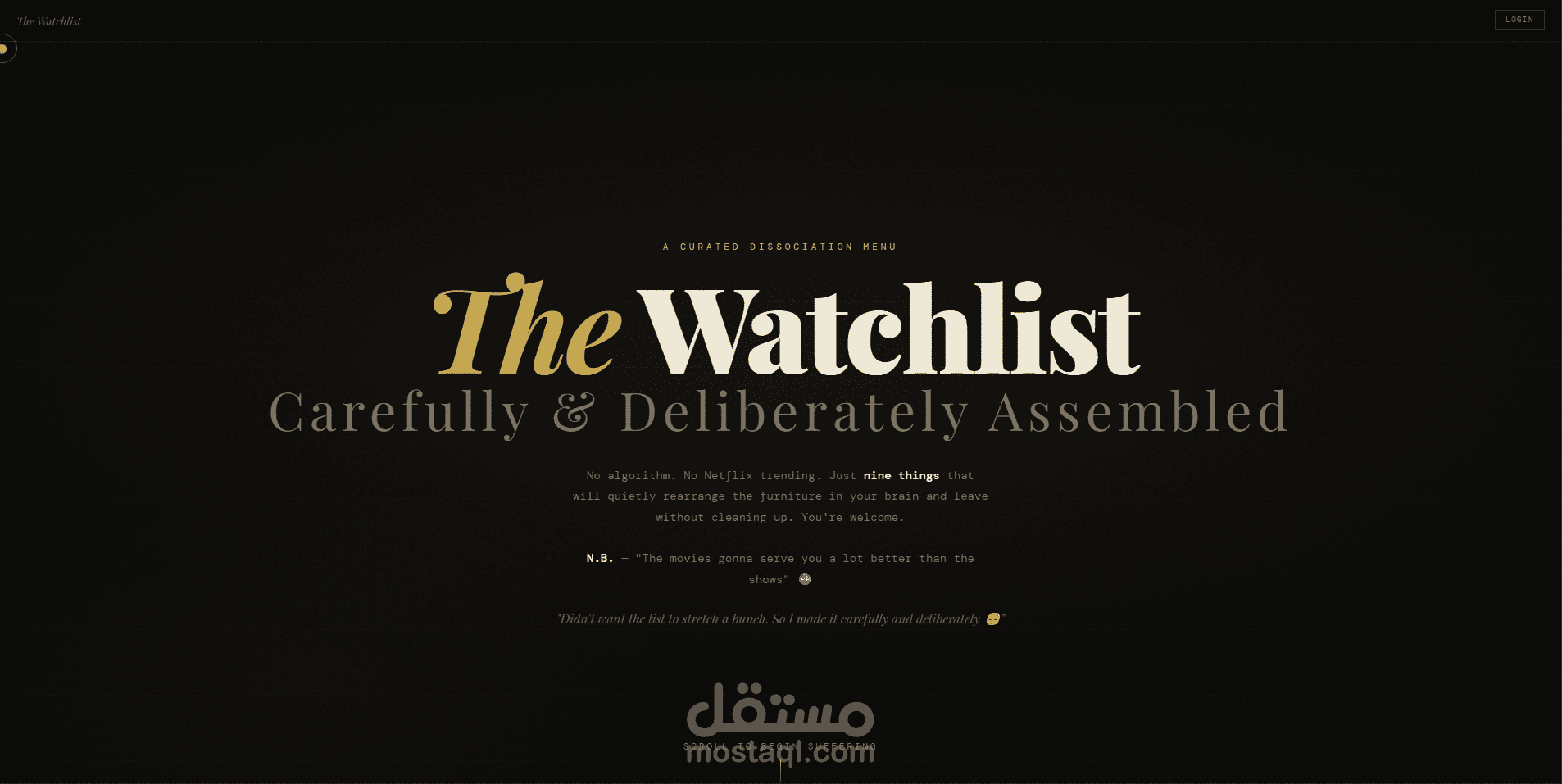 معرض لقائمة الافلام للمشاهدة