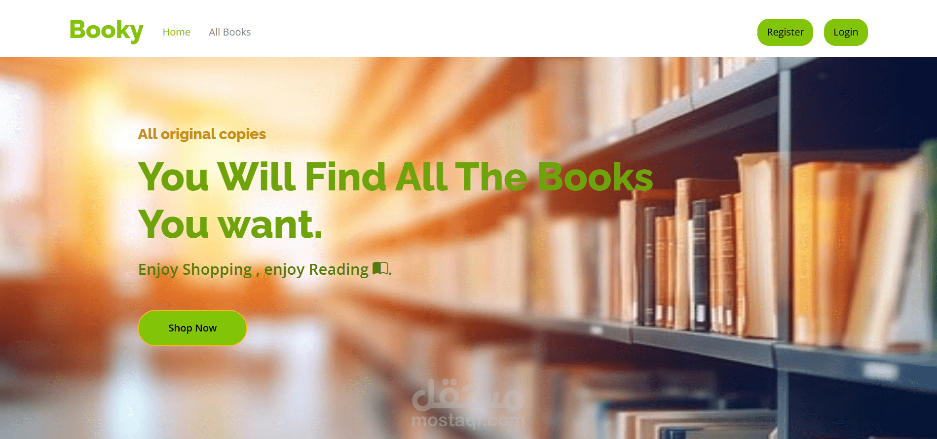 Boooy (Book Store)