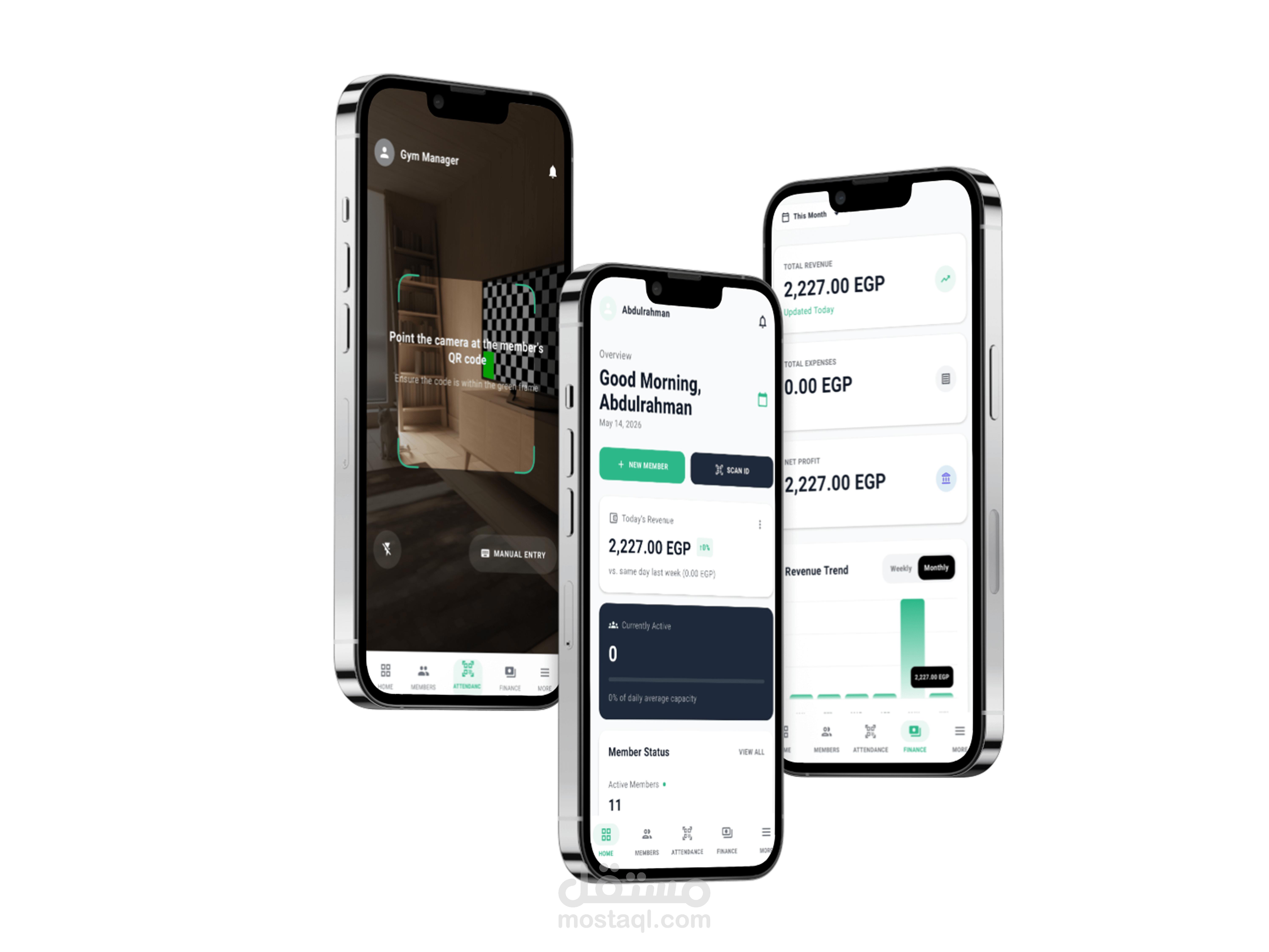 Smart Gym Management System | Android Native (Kotlin)