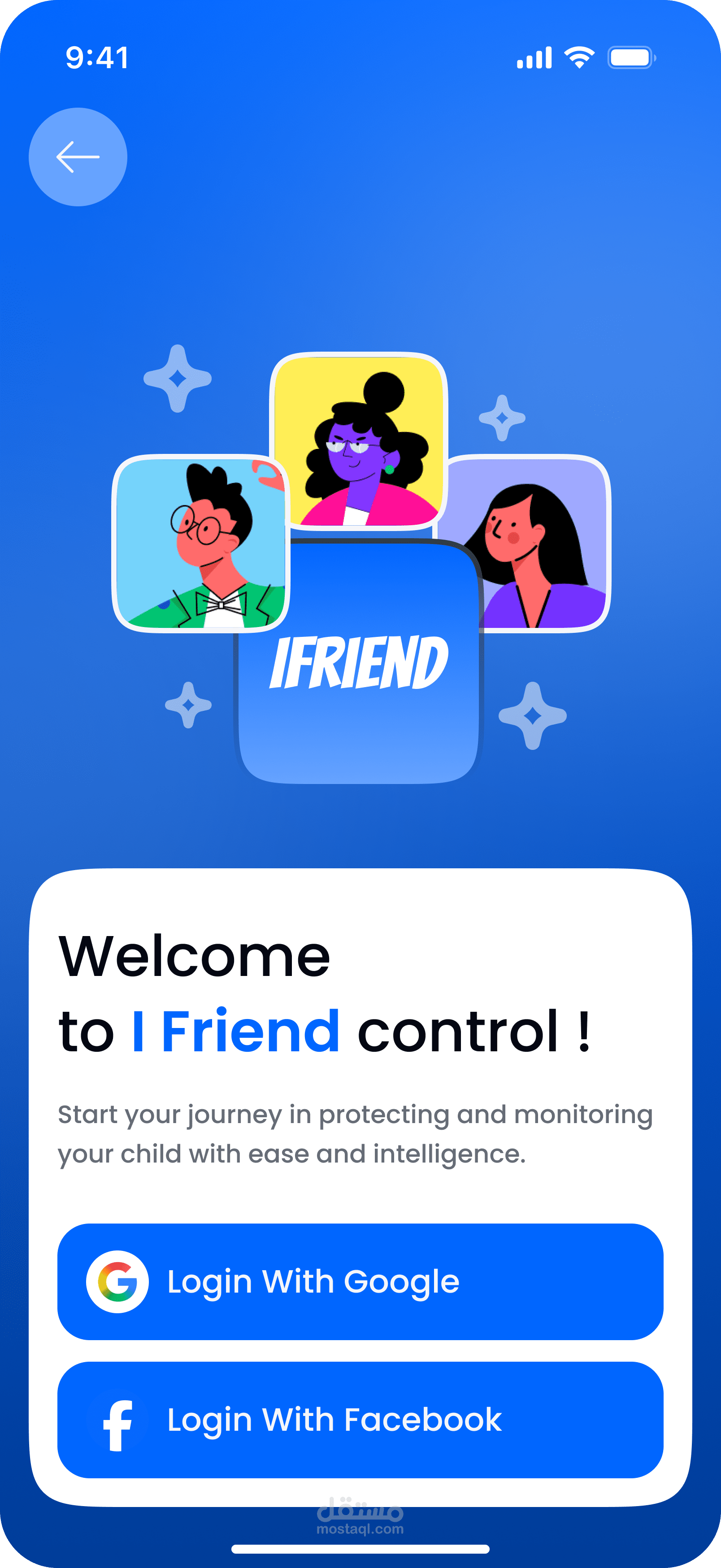 IFriends – Parental Control | Flutter
