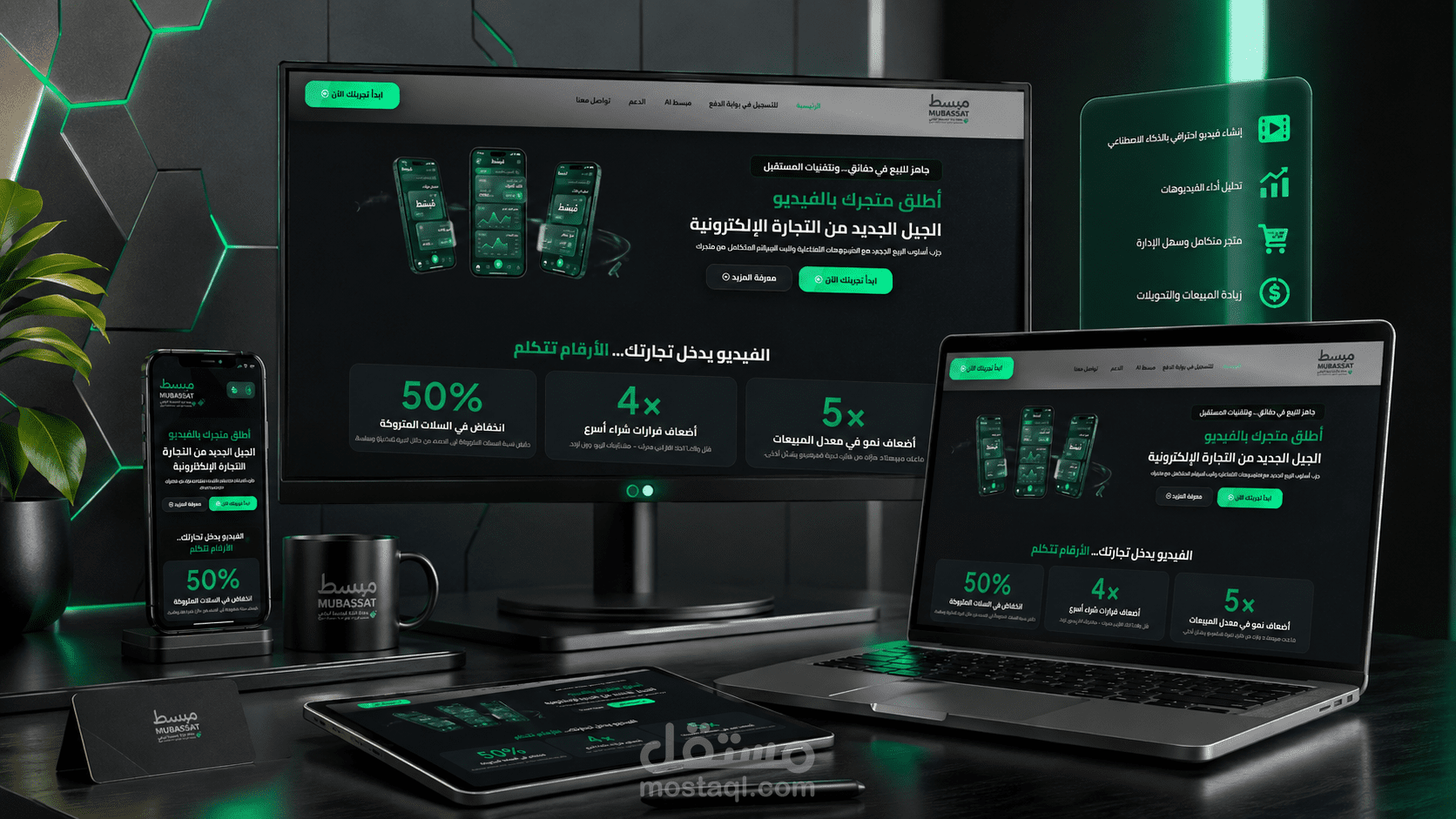 منصة مبسط لإنشاء وإدارة المتاجر الإلكترونية