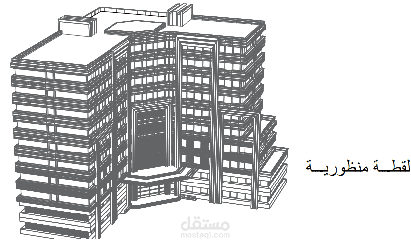 دراسة وتصميم انشائي وزلزالي لفندق باستخدام ETABS & SAFE