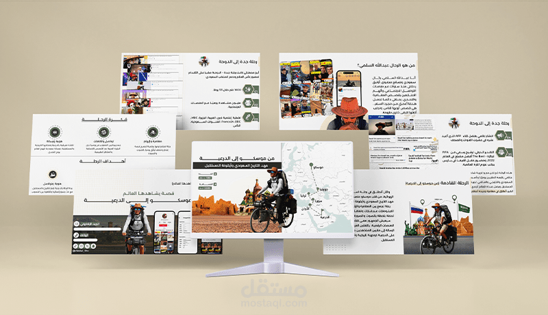 عرض تقديمي لرحلة الرحال عبد الله السلمي