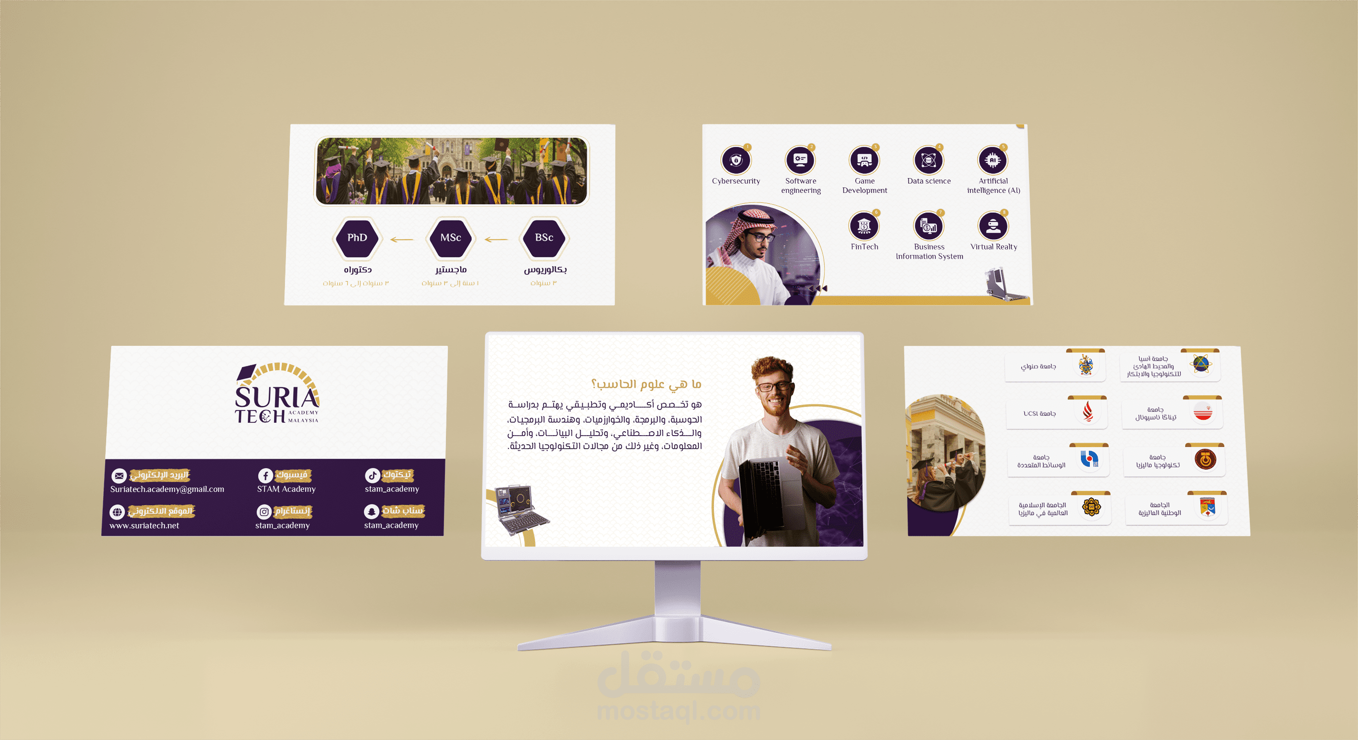 عرض تقديمي لمركز تعليمي في ماليزيا