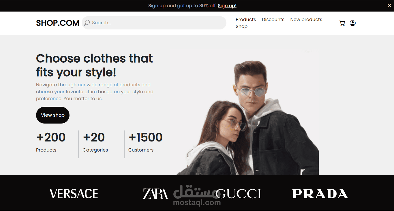 E-commerce Website