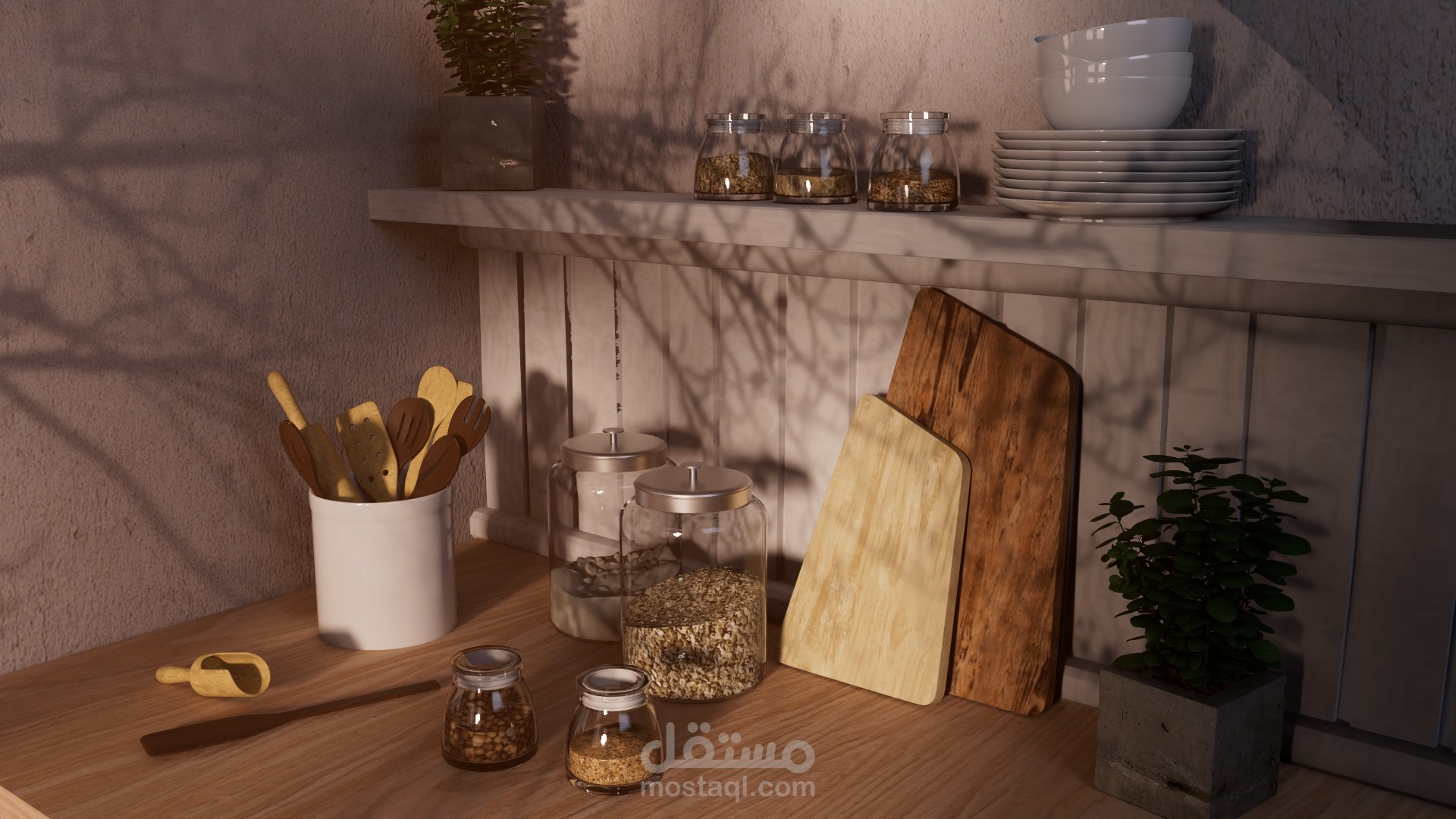 Cinematic Lighting & Texturing Study