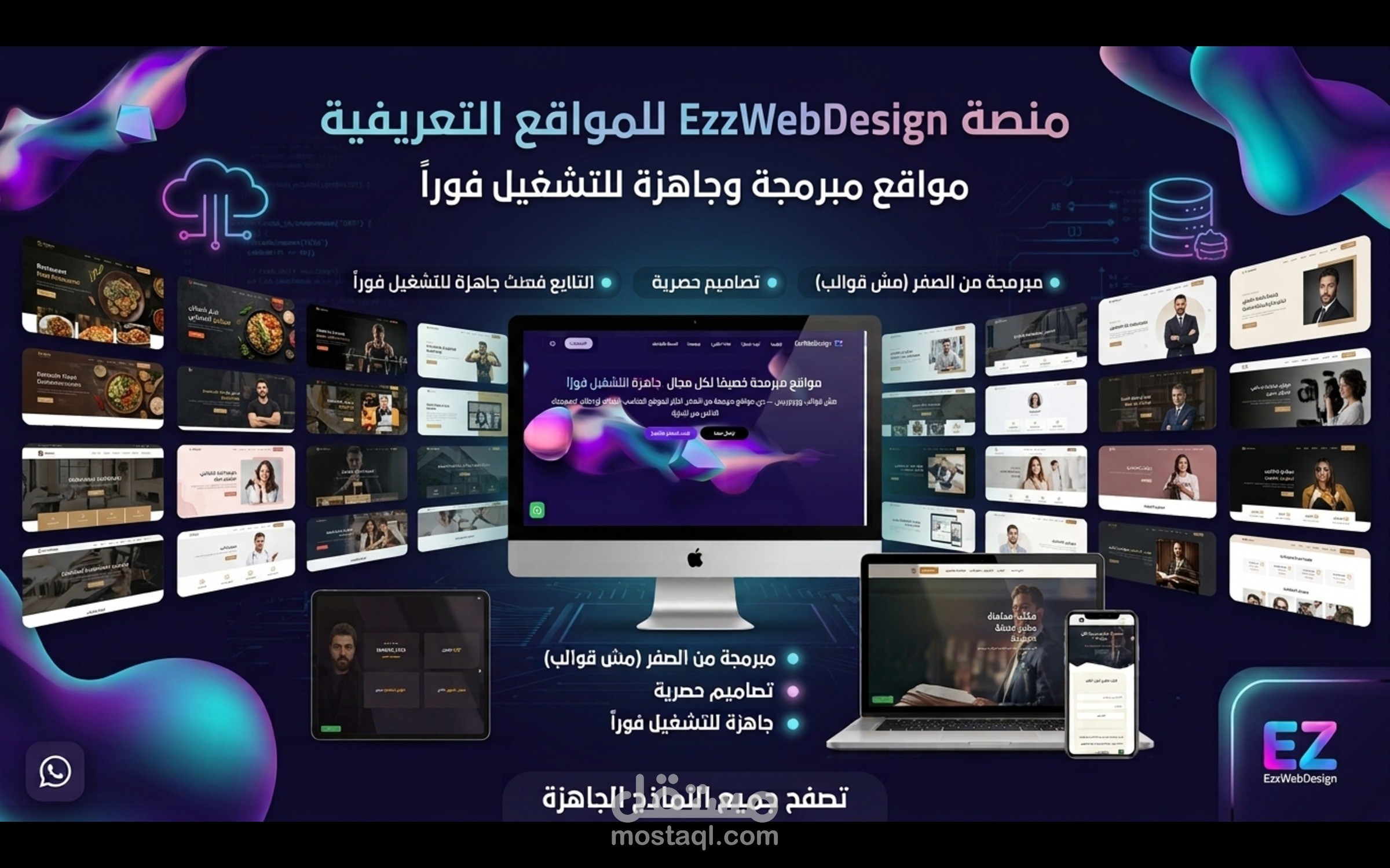 منصة مواقع تعريفية مخصصة للشركات