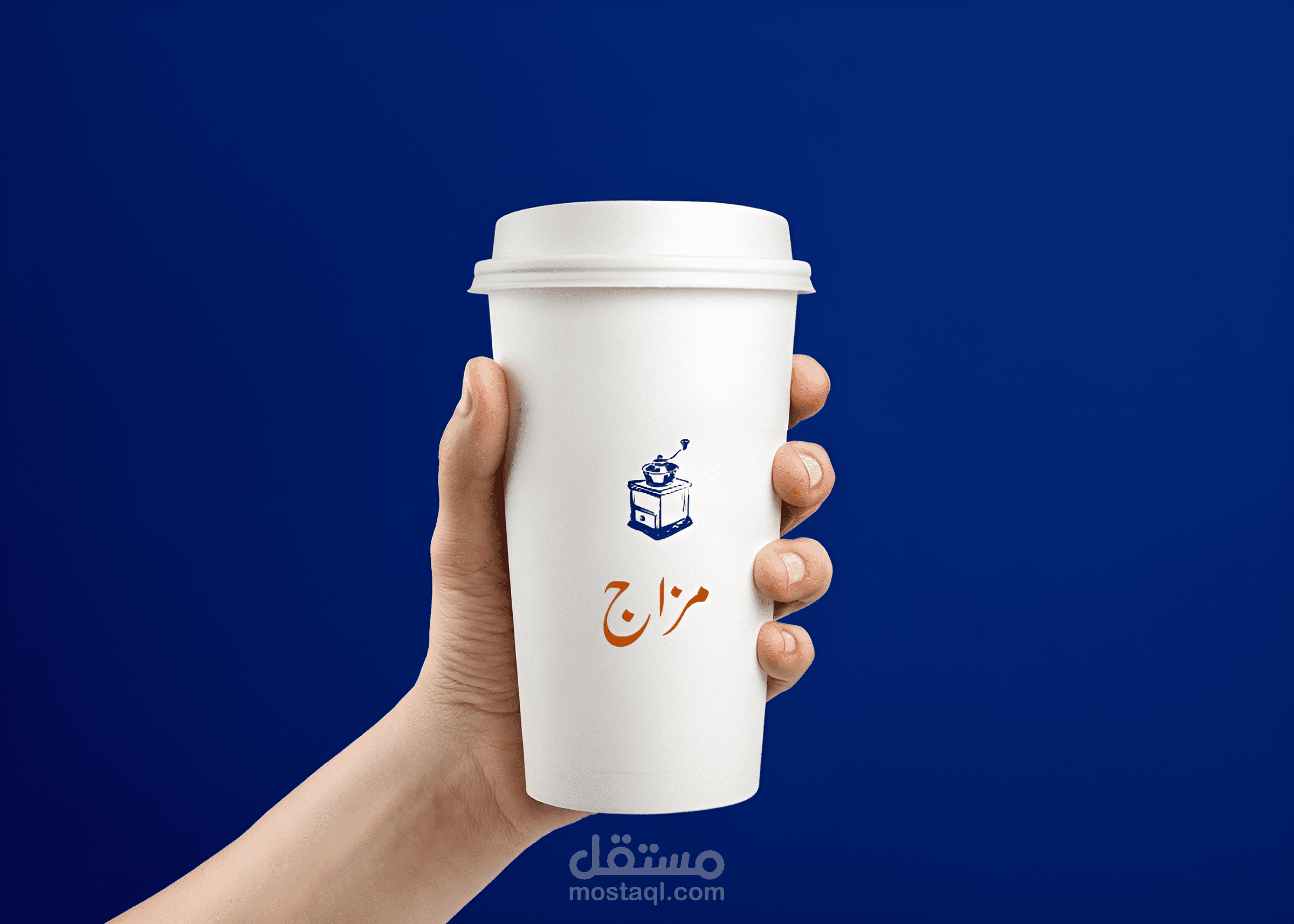 تصميم براند كامل لكافيه