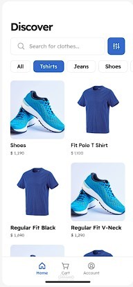 e-commerce app