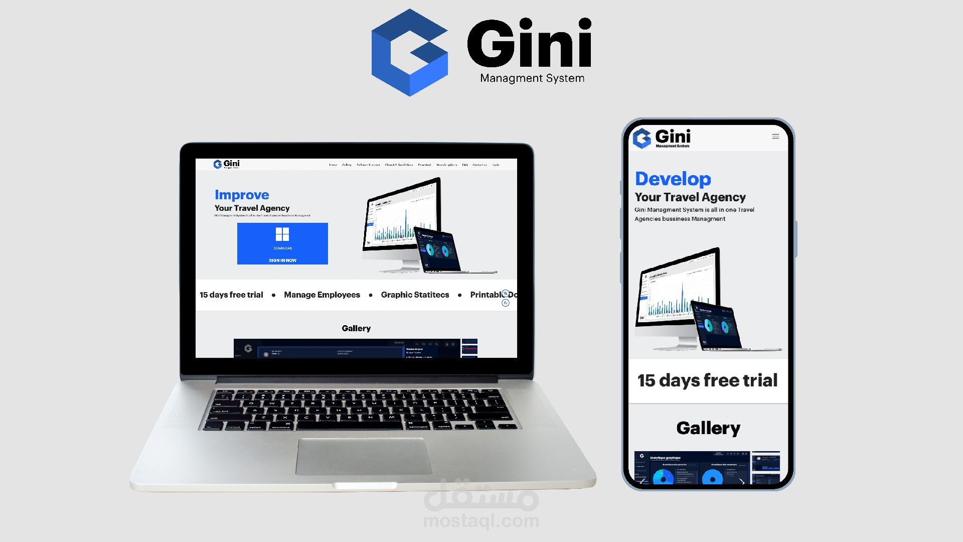 موقع Gini Management System